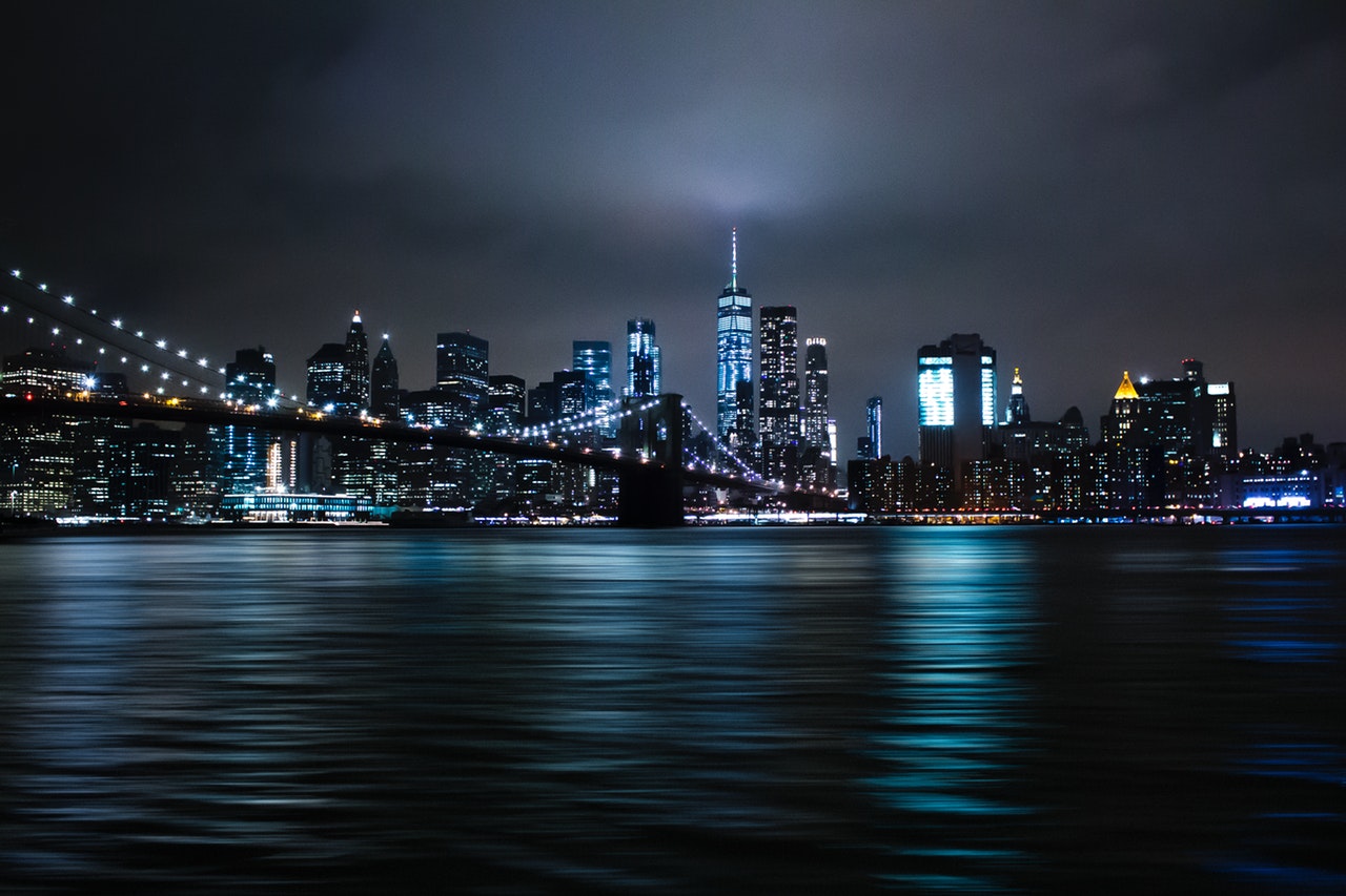 Bridge night image